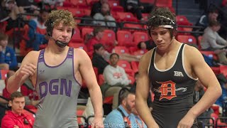 152 3A – Harrison Konder G of Downers Grove North IL vs Jacob Luce R of DeKalb IL [upl. by Timothee240]