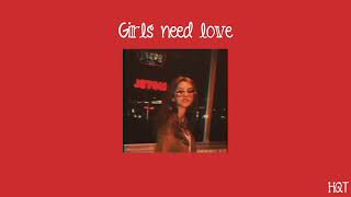 Girls need love  edit audio [upl. by Naima]