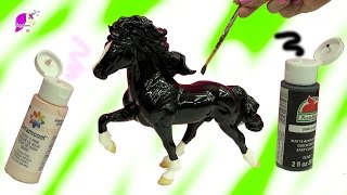 Paint Do It Yourself DIY Painting Breyerfest 2017 Rare Breyer Horse  Custom Video [upl. by Spurgeon]