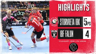 Giganternas Kamp Highlights Storvreta IBK vs IBF Falun Herr [upl. by Olwena]