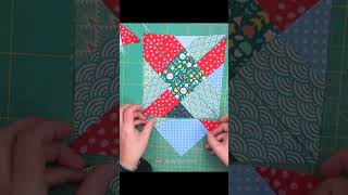 Easy Disappearing 9 Patch Quilt Block [upl. by Annwahs384]