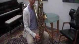 Eppelsheim Bb contrabass clarinet [upl. by Aissela]