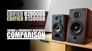 DSAUDIOreview  Edifier R1380DB vs Edifier R2000DB  soundDEMO [upl. by Ledarf]