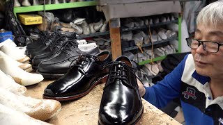 Process of Making Leather Shoes from the Koreas Handmade Shoe Store since 1936 [upl. by Coster157]