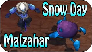 Snow Day Malzahar  Skin Spotlight [upl. by Leina]