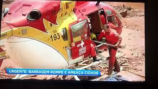 🔵BARRAGEM ROMPE EM BRUMADINHO MINAS GERAIS [upl. by Atiuqal731]