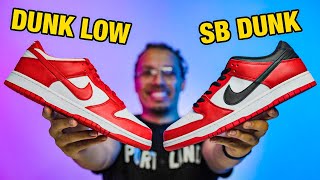 Nike Dunk Low vs Nike SB EXPLAINED [upl. by Frank]