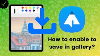 How to enable to save in gallery on PENUP [upl. by Nitsej]