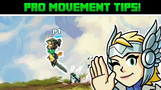 Brawlhalla Mobile Pro Movement Tips [upl. by Aleunamme]