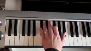 Transparent Main Title Piano Tutorial [upl. by Agatha]