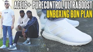 PROMO DE FOU DU BOOST A 100€ UNBOXING ADIDAS ACE 16 PURECONTROL ULTRABOOST [upl. by Einra923]