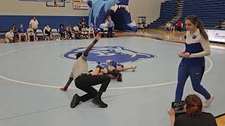 Olentangy Berlin Duel Meet  115lbs [upl. by Odlawso]