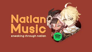 Genshin Impact Sneaking Through Natlan — Natlan Music [upl. by Ahsenroc]