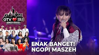 VIRAL Happy Asmara  Ngopi Maszeh  GTV LOVE SOLO KONSER BERSERI [upl. by Anny]