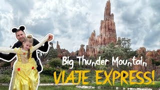 ABRIL SUBE MONTAÑA RUSA BIG THUNDER MOUNTAIN [upl. by Aivartal39]