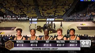 HIGHLIGHTS Nevada at Wyoming Mens Basketball 1202024 [upl. by Isoais]