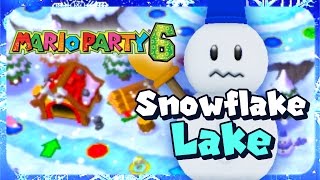 Lets Play Mario Party 6  Snowflake Lake CHRISTMAS [upl. by Olinde]