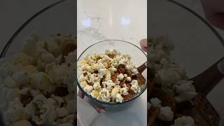 Popcorn Bowl 🍿🧁🥨 popcorn snacks snackideas sweet salty movienight asmr fyp shorts viral [upl. by Annemarie]