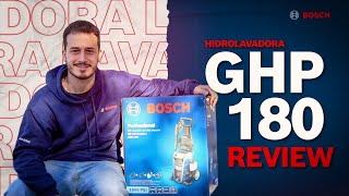 Lavadora de Alta Pressão da Bosch  Review Completo da GHP 180 [upl. by Delos]