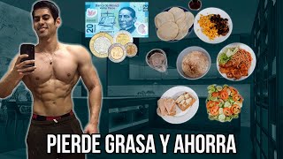 MIS 5 COMIDAS DE MENOS DE 20 PESOS PARA PERDER GRASA [upl. by Arac]