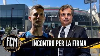 Juventus Vlahovic si tratta per il rinnovo ecco le cifre  FcmNewsSport [upl. by Ivad34]