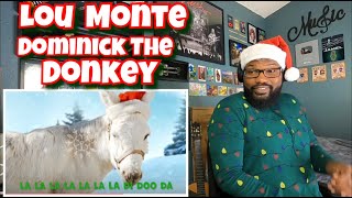 Lou Monte  Dominick The Donkey Official Lyric Video  REACTION [upl. by Lorianna]