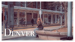 Casual Walk through Downtown Denver  135mm Street Photography POV [upl. by Kameko559]