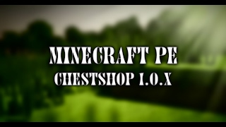 Minecraft Pe Türkçe ChestShopPocketMoney Plugin 10X Api 300ALPHA1 [upl. by Enailil]