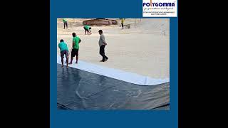 Polygomma liner installed at Maldives Resort [upl. by Daisy]