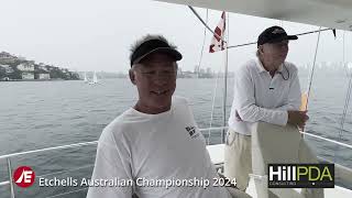 Day 1 of the 2024 Australian Etchells Championship [upl. by Gayel76]