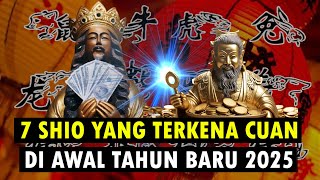 WASPADA 7 SHIO YANG TERKENA CUAN DI AWAL TAHUN BARU 2025 [upl. by Novyak66]