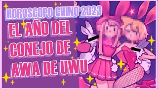 CONEJO DE AWA 2023 horoscopo chino [upl. by Chapen734]