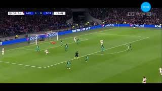 ZIYECH goal Ajax vs Tottenham 20 [upl. by Atsuj]