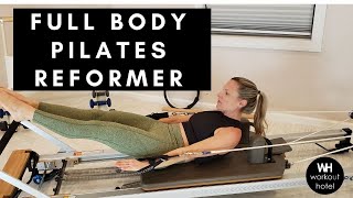 FULL BODY PILATES REFORMER WORKOUT 30 MINUTE WORKOUT [upl. by Memberg]