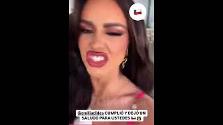 Emilia Dides  Desde Mexico en el Miss Universo [upl. by Naraa]