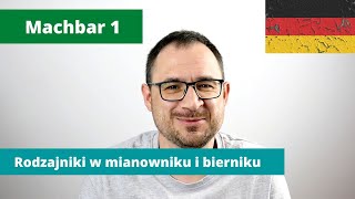 12  Rodzajniki w mianowniku i bierniku  Machbar 1 [upl. by Lladnar]