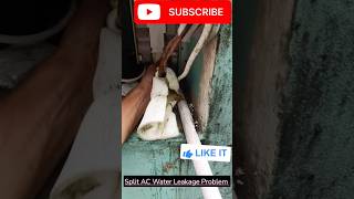 Air Conditioner Water leakage issue solved by HvacTechXyz 💯 Working 👆✌️ [upl. by Cogswell649]