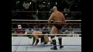 Warlord vs Jumping Jim Brunzell WWF PTW 1990mpg [upl. by Aronoel]