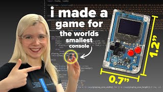 Coding a game for the Worlds Smallest Console  ft Thumby Raspberry Pi RP2040 amp Micro Python [upl. by Mechelle528]