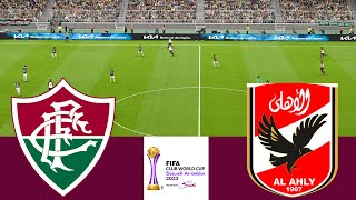 Fluminense vs Al Ahly Semi Final Club World Cup 2023  Video Game Simulation PES 2021 [upl. by Stacie]