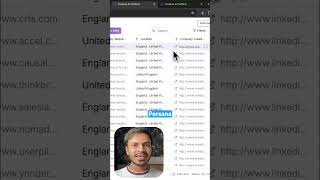 Streamlining Sales Outreach with Persana AI  shorts [upl. by Annij]