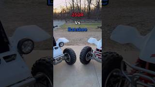 TRX 250R vs Banshee [upl. by Chapman]