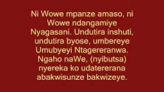 Kizito Mihigo  Ni Wowe ndangamiye Nyagasani [upl. by Novihs]