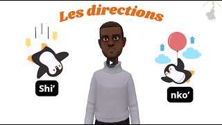 Episode 30  Les directions  GAUCHE  DROITE  HAUT  BAS  Apprendre le Ngombale animation funny [upl. by Aknahs457]