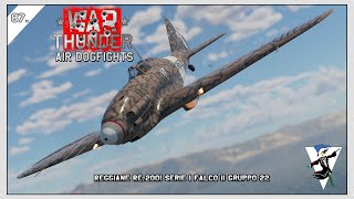 WAR THUNDER CZ  Air Dogfights 87  Reggiane Re2001 Gruppo 22 [upl. by Ridgley]