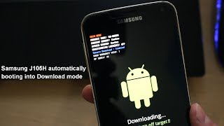 Samsung J105H automatically booting into Download mode [upl. by Etnemelc]