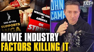 3 Factors Killing The Movie Industry [upl. by Clauddetta124]