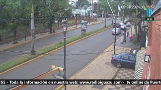 Puerto Iguazú en vivo Cámaras en el centro de la ciudad envivo live iguazu [upl. by Yokoyama]