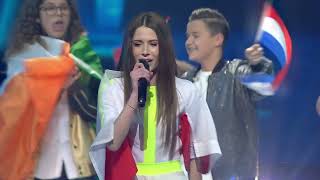 Roksana Węgiel Eurovision Junior 2018  Anyone I Want To Be  Próbka występu po wygranej 8K UHD [upl. by Proudlove]