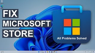 Fix Microsoft Store Not Working On Windows 11 [upl. by Yarak]